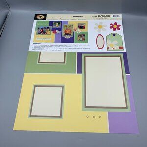 NEW but opened TLC Quik Pages Scrapbook Pages Just Add Photos